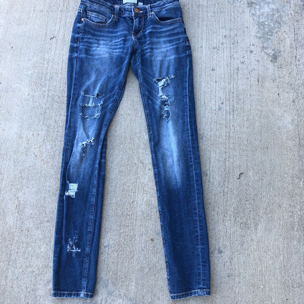 BKE Ripped skinny jeans